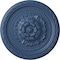 Ekena Millwork Palmetto Ceiling Medallion, Hand-Painted Americana, 11 1/2"OD x 1"P CM11PAAMF - alternate 1